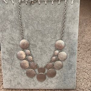 New (without tags) never worn Charming Charlie silver necklace